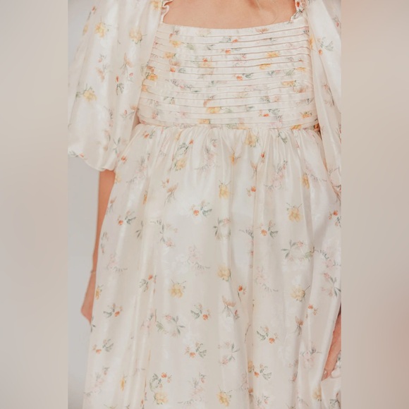 Rose floral maxi dress - Picture 3 of 5